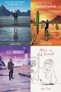 *All Four* *Special Price* Signed Paperback Copies of Joshua Turek Poetry Books "On the Outside Looking Up" & "Of Dumb Importance" & "Ugly Whimsy" & "Notes to Old Friends"